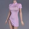 1/6 Scale Girl Cheongsam Dress Clothing Cosplay, Stylish ,Miniature Female Doll Outfit for 12''