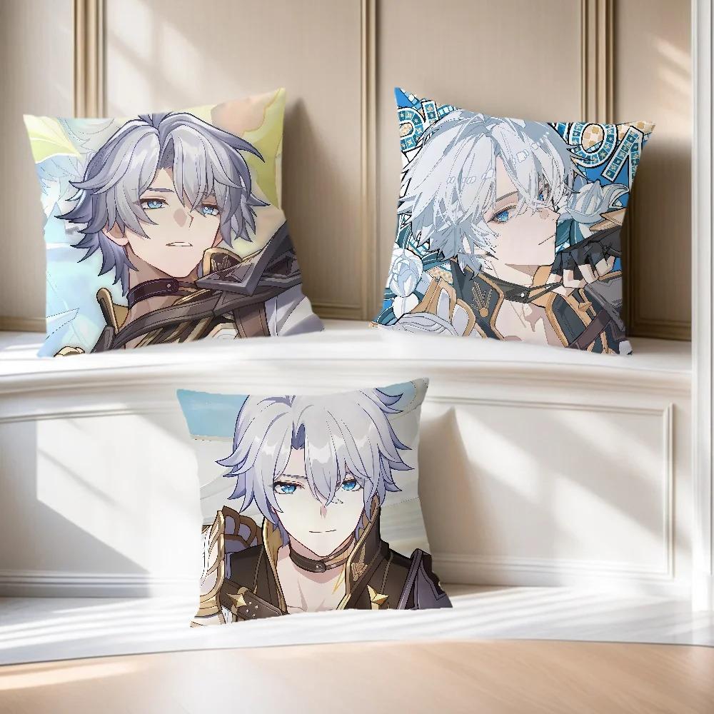 1Pc Star Phainon Rail Comfortable And Soft Honkai Pillow Cover B-Betis Daily Home Decor Sofa Chair Car Decor Pillowcase