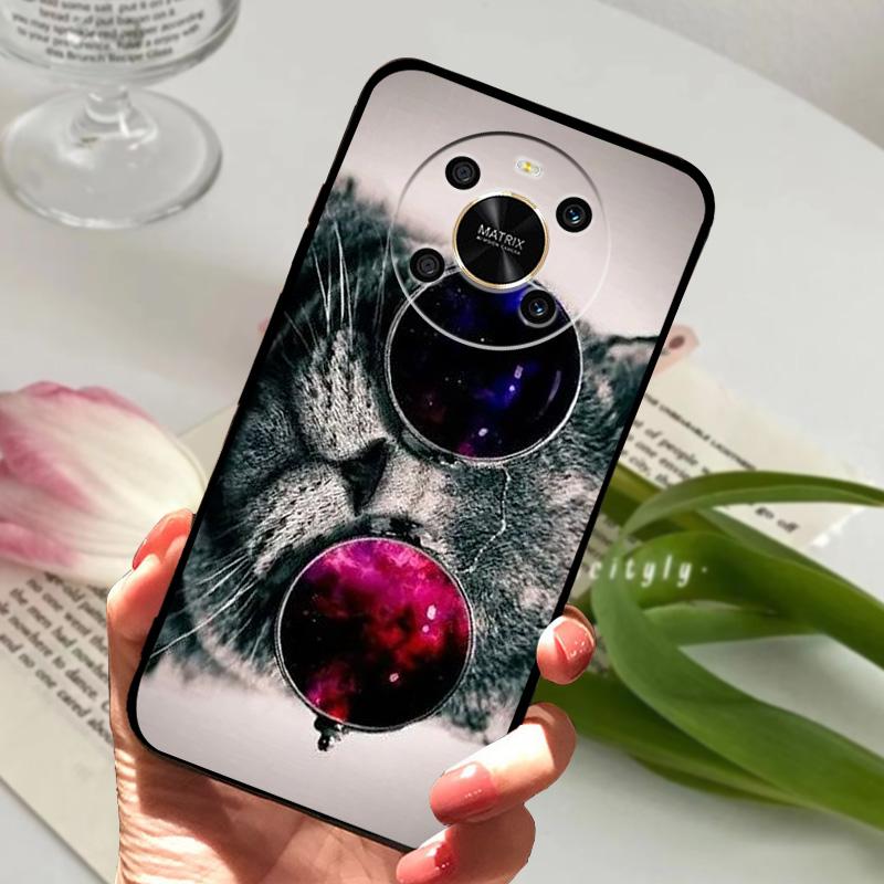 For Honor Magic4 Lite 5G Case ANY-LX1 LX2 LX3 Silicone TPU Soft Phone Cover For Honor Magic 4 Lite Bumper Fundas Fashion Luxury