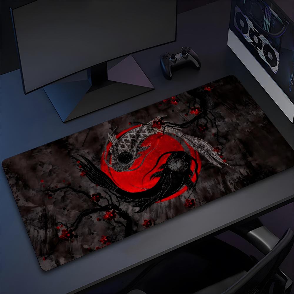 Koi Taichi Mouse Pad High Quality Natural Rubber Mouse Pad The Most Professional Washable Laptop Mouse Pad