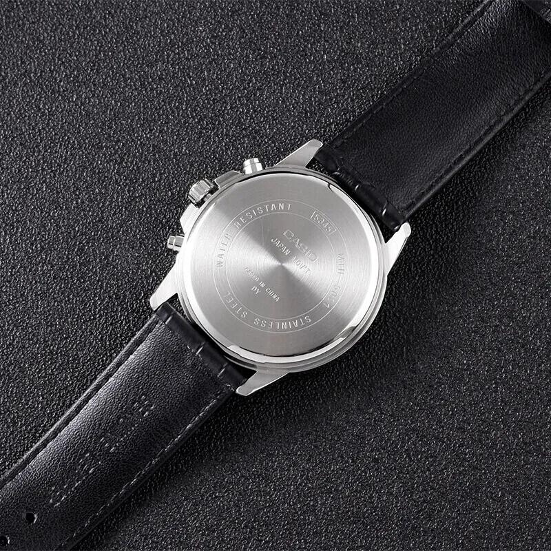 Casio Męski Czarny Zegarek MTH-5001L-1APR-
