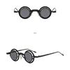 Durability Round Metal Sunglasses with Scratch Resistant Lenses Baby Sunglasses Accessories for Day Wear