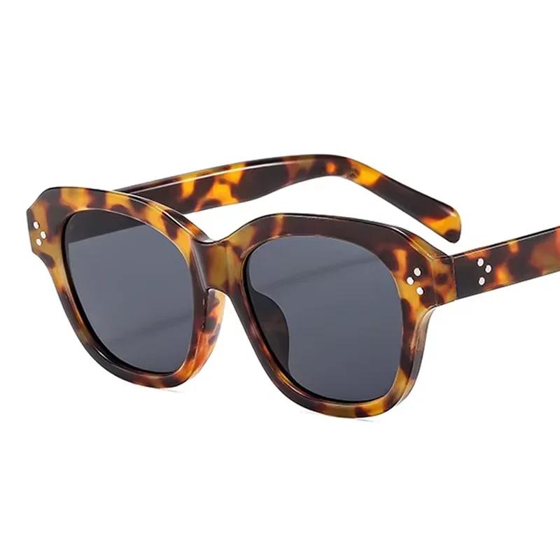 Fashion Elegant Sunglasses Men Women Brand Designer Plain Vintage Cat Eye Sun Glasses Male Female Shades