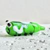 Mini Glass Caterpilla Figurines Tiny Hand Blown Animal Art Decoration Collectible Office Desk Tabletop Ornament