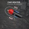Electric Car Heater Air Cooler Fan 12V Portable 360 Degree Demister Defroster Heating Fan Dryer Windshield Defogging Accessroies