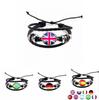 National Manwomen Creative Flag Exquisite Bracelet National Flag Bracelet