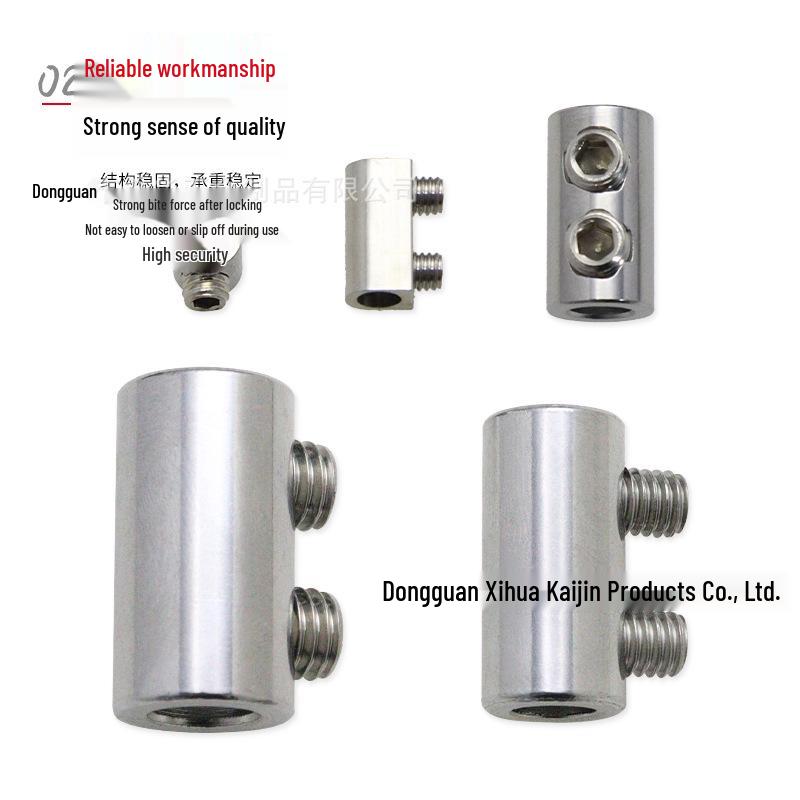 Steel Wire Rope Vertical Locking Device with 304 Stainless Steel Buckle and Self-Locking Snap for Lifting and Hanging Lamps
