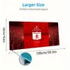 Arsenal F Großes Mauspad Große Gaming-Tischunterlage Rutschfest für Laptop Tablet Großes Mauspad XXL Matte Mini-PC-Spielmatte Mit verriegeltem Rand