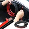 2M Rubber Door Seal Strip Soundproof Sealing Tape Weatherstrip Car Accessories