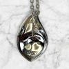 Used TASAKI Silver Pearl Necklace Petal