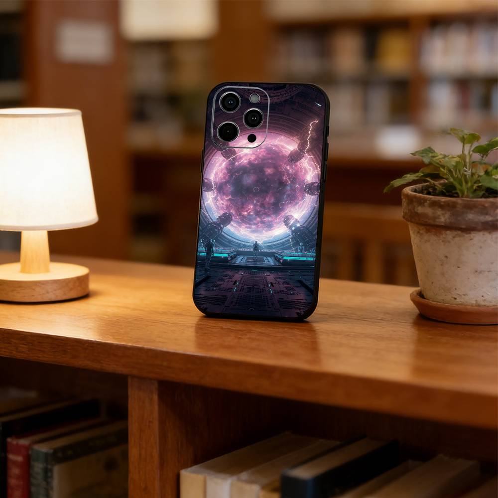 Stargate A-Atlantis Phone Case For iPhone 17, 16,15,14,13,12,11 Plus,Pro Max, Others Soft Black Cover