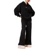 Puma Knit Wide Leg Pants Retro Loose Casual Trousers Women Bottoms 692897-01