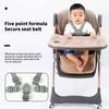 Easy To Use Baby Dining Seat Safety Strap Quick Released Buckle Simple Design for Parents Convenience Saving Time