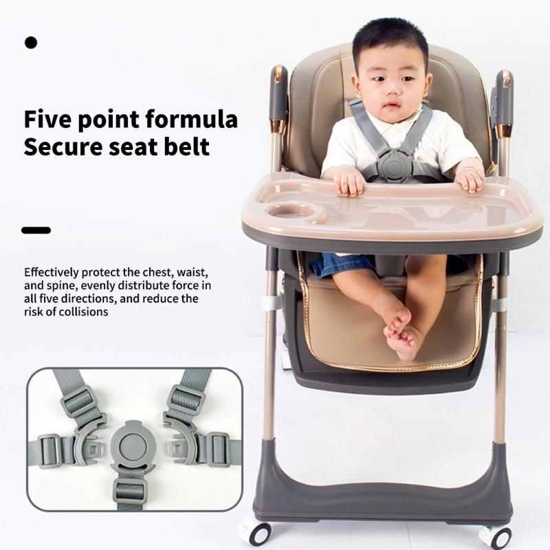 Easy To Use Baby Dining Seat Safety Strap Quick Released Buckle Simple Design for Parents Convenience Saving Time