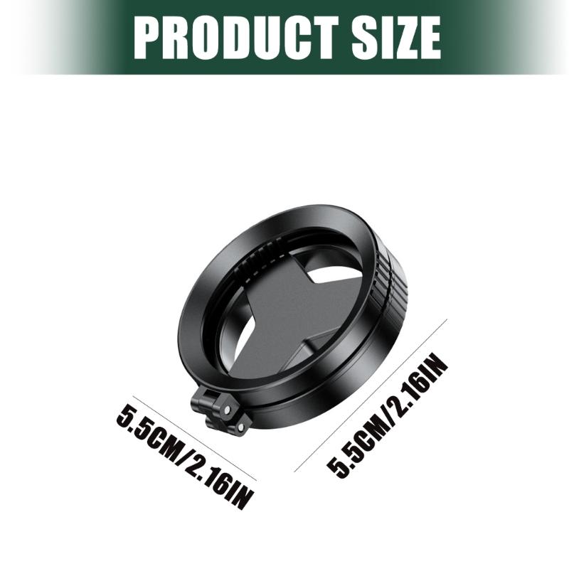 Drehbarer 360 Grad Verstellbarer CPL Filter Geeignet Für Smartphone Magnetische Schnellverschluss Tragbares Faltbares Objektivzubehör