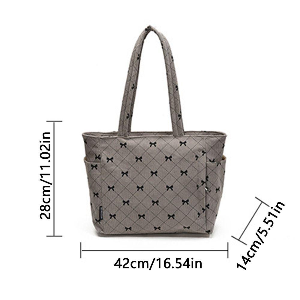 Korean Style Women's Underarm Bag Large Capacity Travel Shoulder Bag Portable Handbag  Daily Use