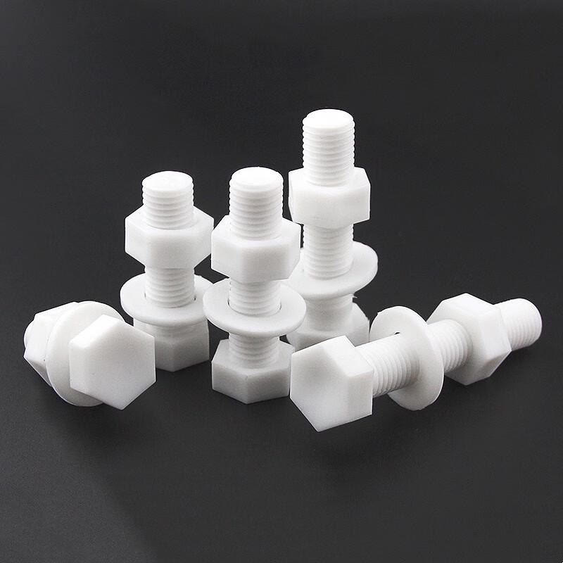 Polypropylene Hex Bolt, Nut & Washer Set