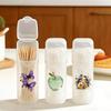 Portable Travel Mini Toothpick Dental Floss Storage Box Cotton Swabs Box Multi-Purpose Perfect For Home Kitchen Table Daily Use