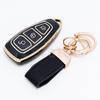 Auto Shell For Ford C-Max S-Max Kuga Ii Ecosport Fiesta Iv Focus Iii Galaxy Fusion Mondeo Iv B-Max Car Key Case Cover Keychain