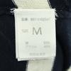 SM2 Bordürenmuster Ärmelloses Knielanges Kleid M Marineblau System Damen Gebraucht