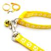 Hundepfotenabdruck Haustier Zugseil mit Halsband Atmungsaktives Welpenhalsband Set Haustier Leine Verstellbare Chihuahua Leinen