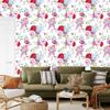 Colorful Roses and Vintage Watercolor Wallpaper 50x1000