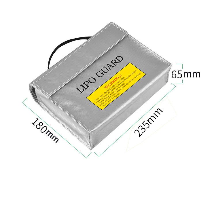 Explosionsgeschützte feuerfeste 3D LiPo Akku Sicherheitstasche für Modellflugzeuge - Hochtemperaturbeständige Lagerung