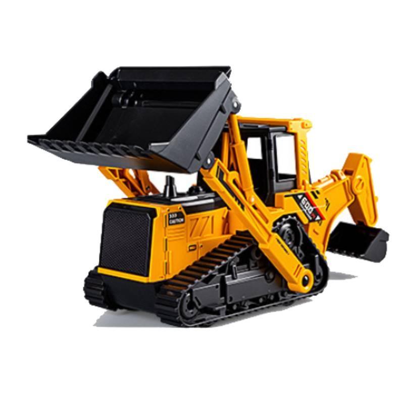 Construction Vehicle Inertia Car With Push And Pull Function For Kids Developmental Play
