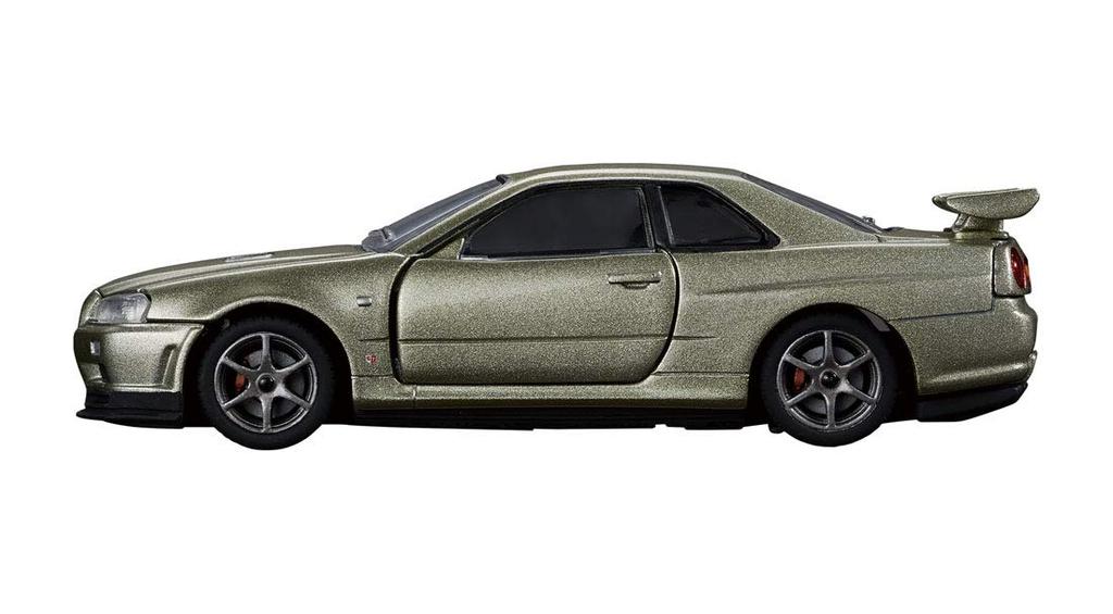 Tomica Premium RS Nissan Skyline GT-R V-spec II Nur (Millennium Jade)