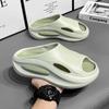 Cross-Border Trendy Color Block Thick Sole Non-Slip Breathable Sports Sandals for Couples