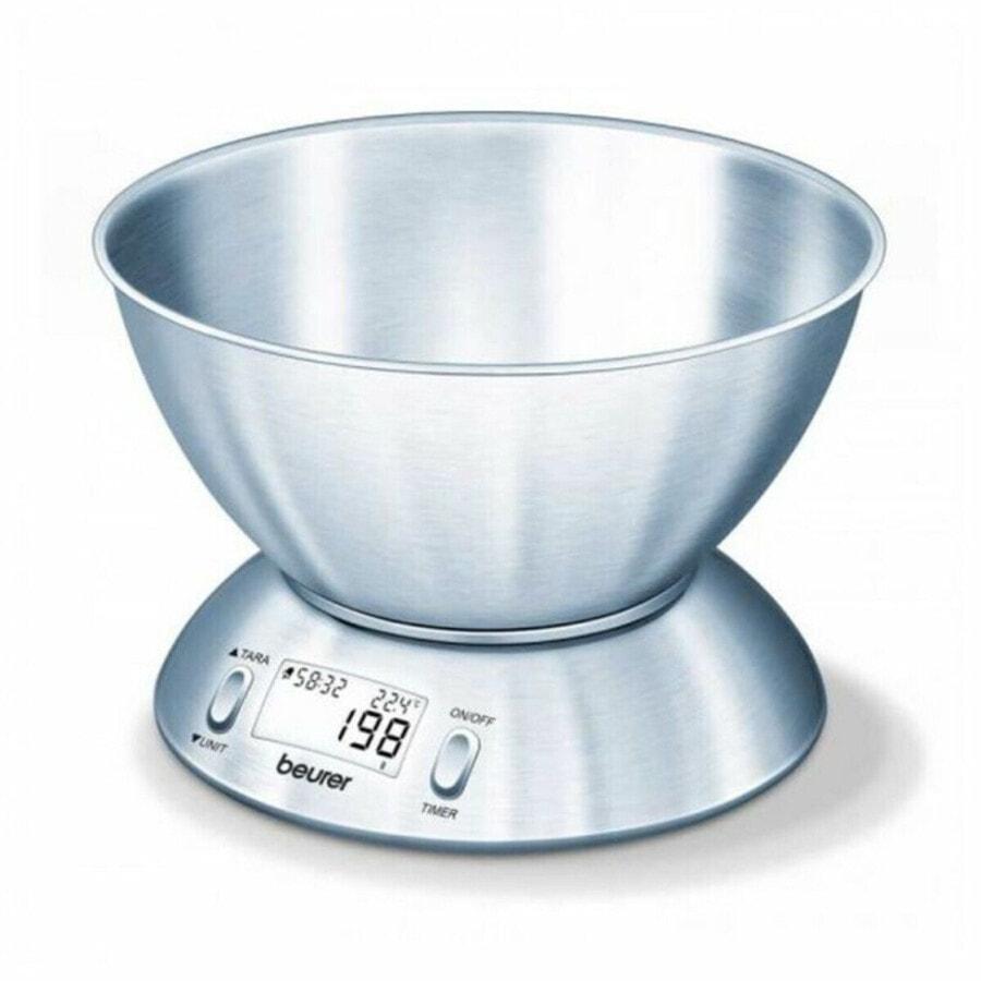 

Кухонные весы Beurer 708.40 Чёрный Серебристый Сталь