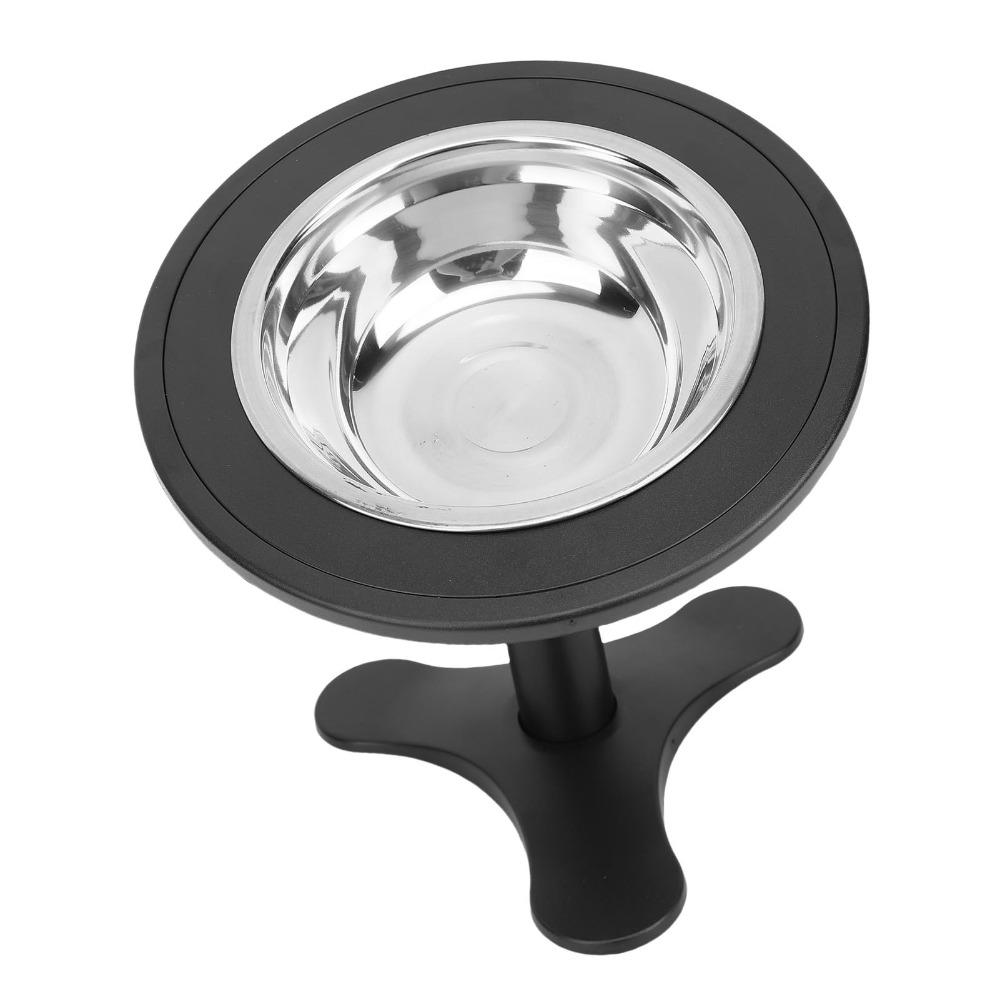 Tilt height 10-15cm Height Adjustable Raised Cat Bowl Stand  Pet room daily feeding layout