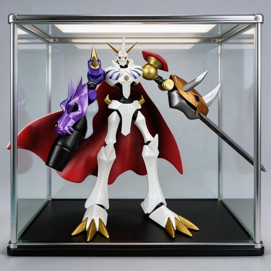 Anime Digimon Omegamon Dukemon Action Figure Collectible Model Toy 17cm, High Quality, Detailed Craftsmanship