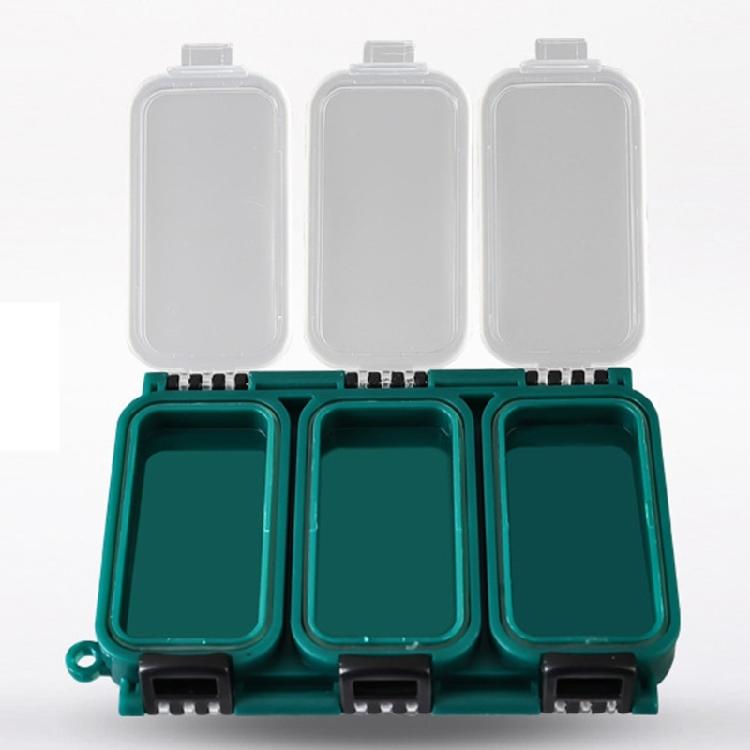 Tackle Box Multi Compartment Fishing Tackle Storage Box Visible Case Double Side Hooks Storage Container Case