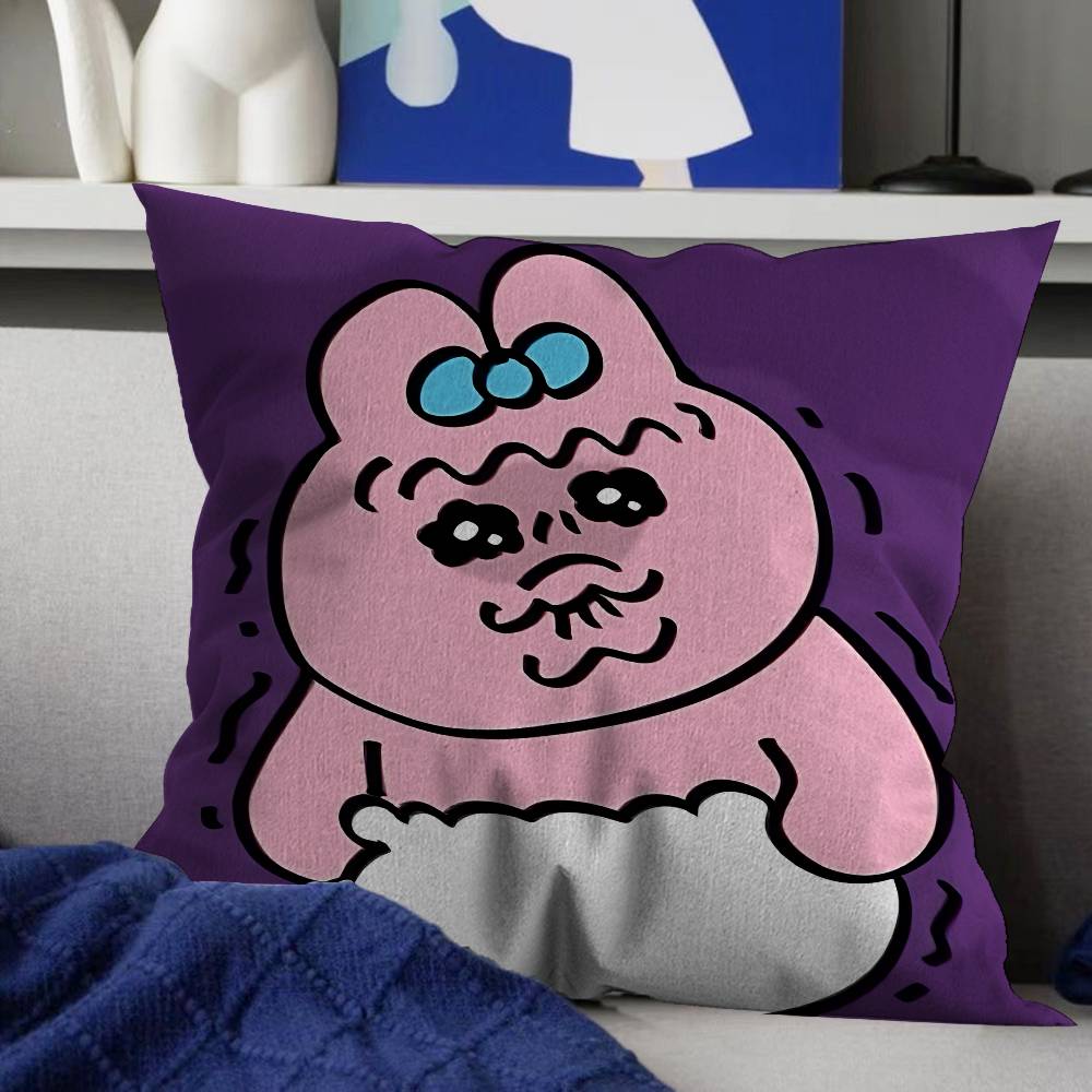 O-Opanchu Usagi Personalized Pillow Cover Kids Bedroom Wild Party Decor Pillowcase kid Birthday shower Gift