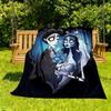 1PC Corpse Bride Outdoor Blanket Lightweight Flannel, Soft & Warm, All-Season Use for Sofa, Outdoor145
