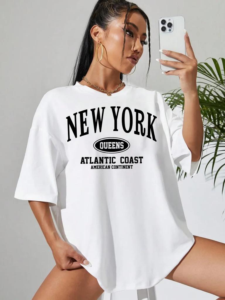 Oversized T-shirt with Print