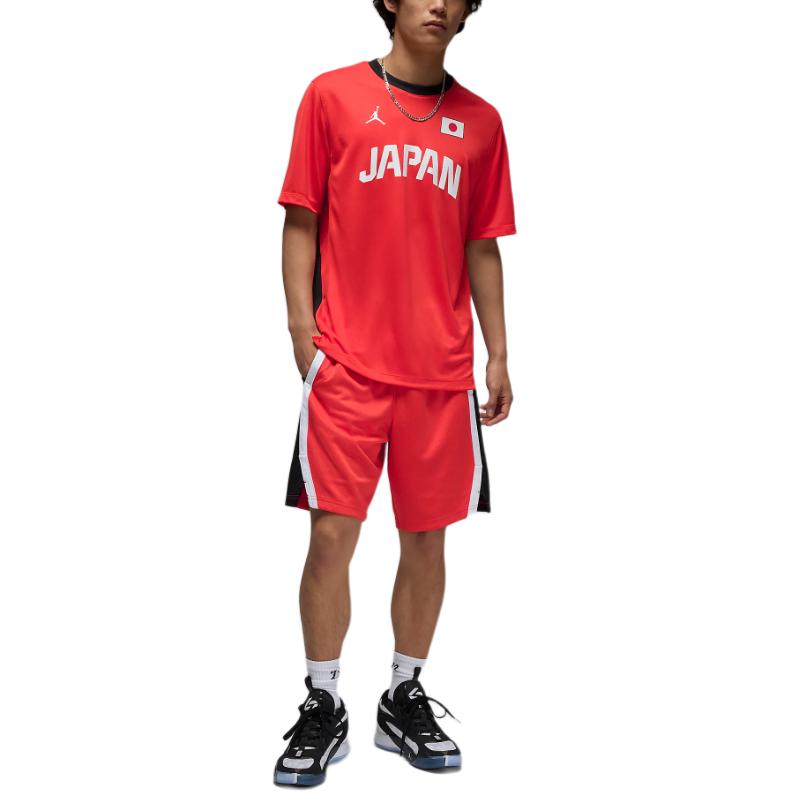 New Jordan Basketball Jersey Men's Spicy Pepper Red FQ0307-673