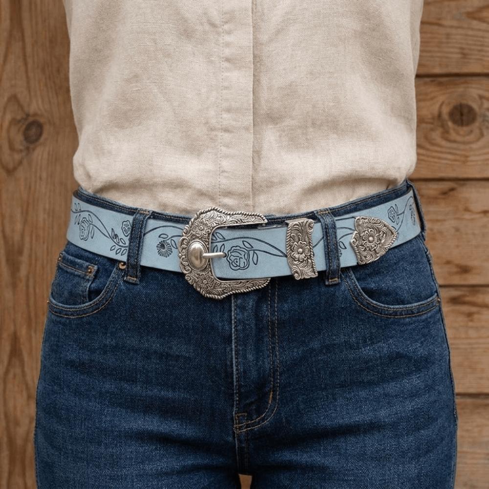 Spicy Girl Printed Belts PU Leather Women Waistband Unique Western Style Belt Women