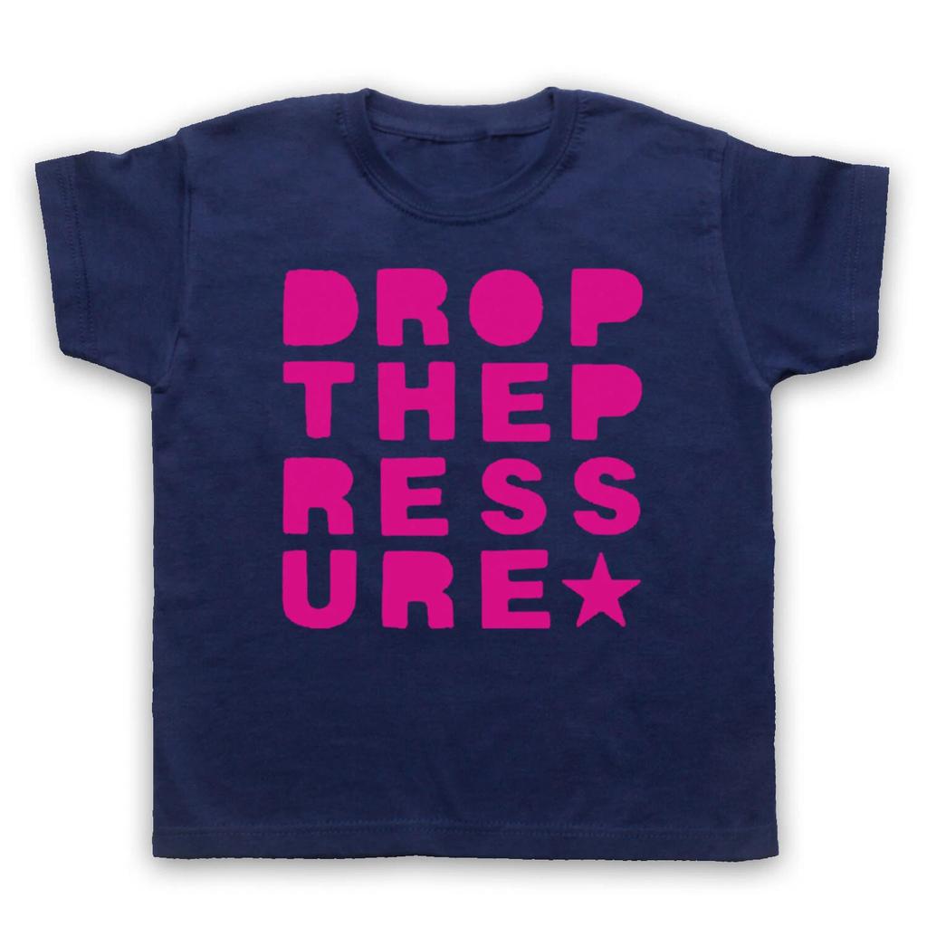 DROP THE PRESSURE MYLO ELECTRO POP UNOFFICIAL DANCE DJ KIDS CHILDS T-shirt