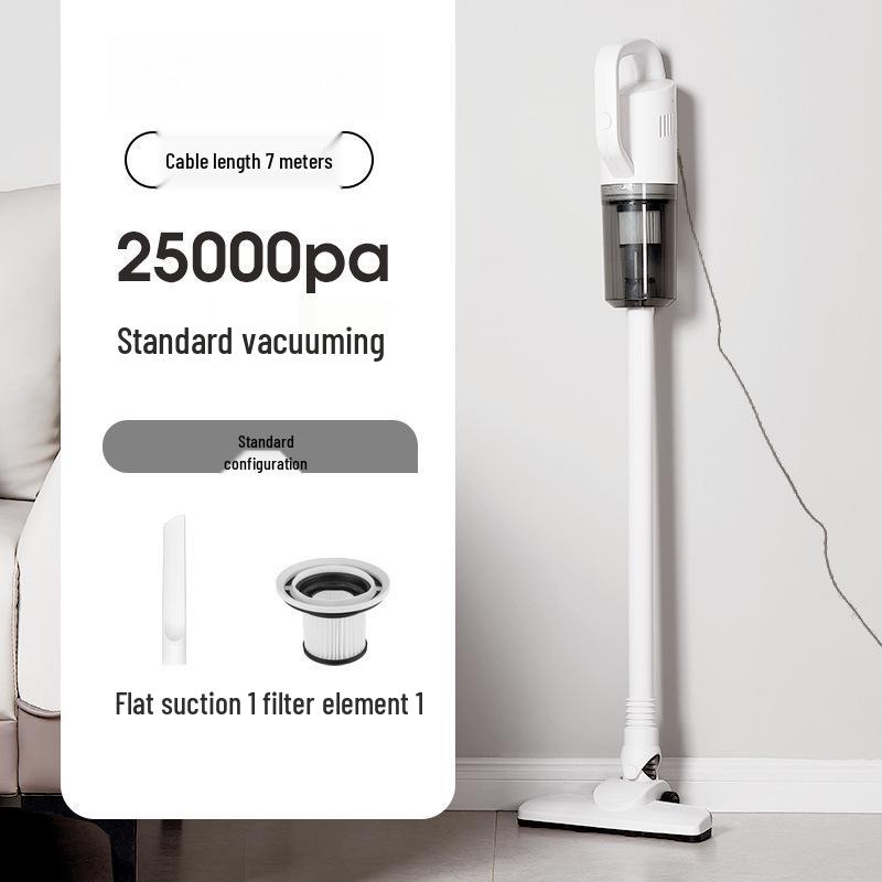 High-Power 2-in-1 Vacuum & Mop: Handheld, Wired, High Suction
