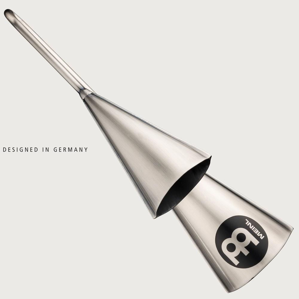 Meinl Percussion Agogo Modern Style A-GO-GO Steel Finish Small Model STBAG1
