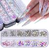 Decoração de unhas – Diamantes falsos e decorações para unhas