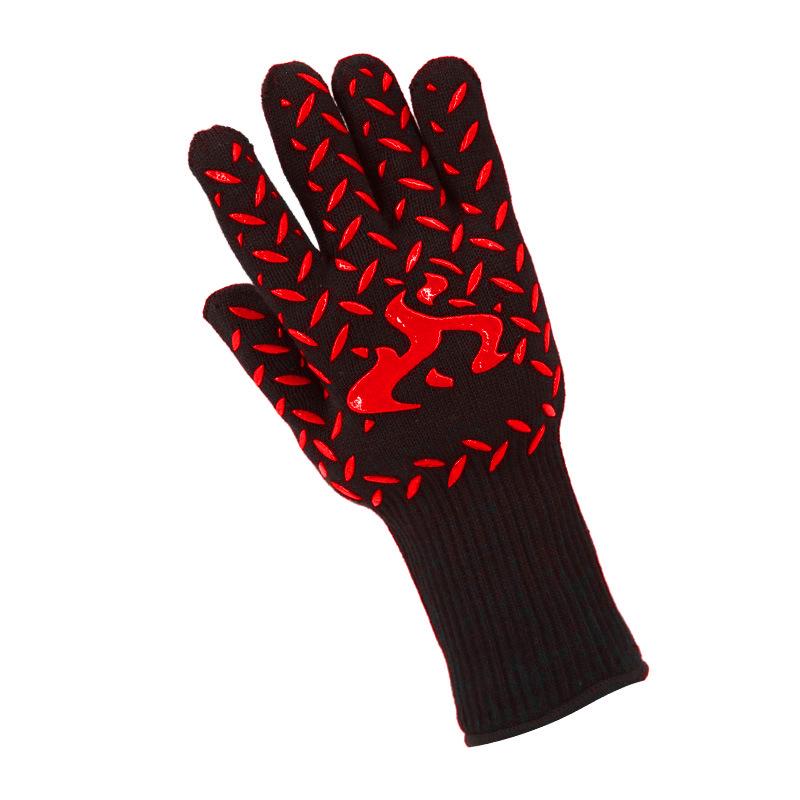 Heat-Resistant Flame Retardant Silicone BBQ Oven Gloves
