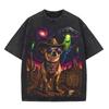 Vintage Chihuahua UFO Shirt – Western Cowboy Goldie Tee, Retro Alien Dog T-Shirt, Perfect Gift for Retriever Mom, Dad & Dog Lovers