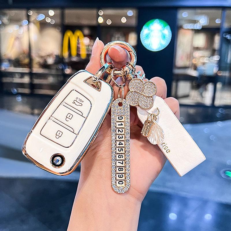 Hyundai Key Case for Ix35, Langdong, Mingtu, Lingdong, Elantra, Yue Dong, Ix25, Reina, Festiva