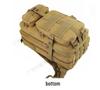 Tactical 3P Assault Backpack - Large Capacity Camo for Travel, Mountaineering, Hiking, Adventure & Camping with Load Reduction.