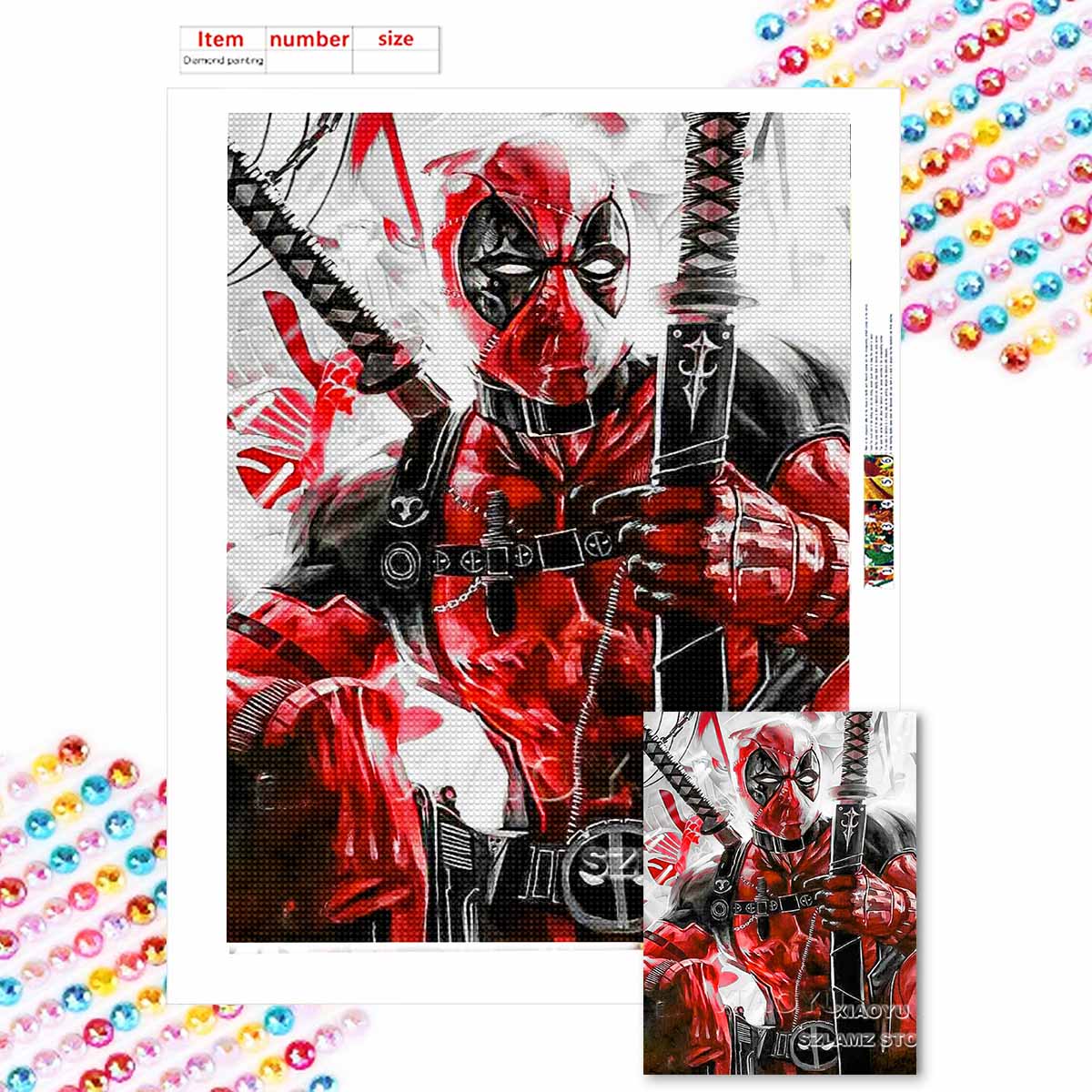 

Наборы для алмазной вышивки 5D DIY для взрослых, наборы с полными круглыми кристаллами для начинающих для украшения стен дома Round 20x30cm