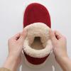 Men Women Winter Warm Indoor Outdoor Casual House Shoes Plush Padded Comfortable Non Slip Slippers