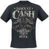 Original Country Rock N Roll Johnny Cash T-Shirt Men Women Metal Rock Band Graphic Tee 100% Cotton Summer Streetwear Top
